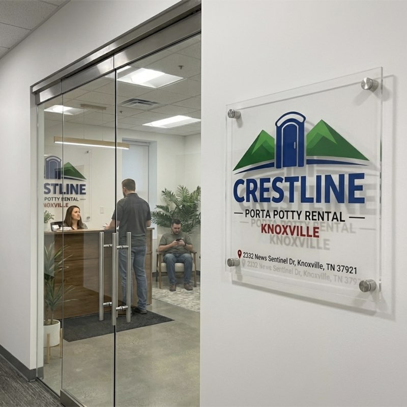 Crestline Porta Potty Rental Knoxville office