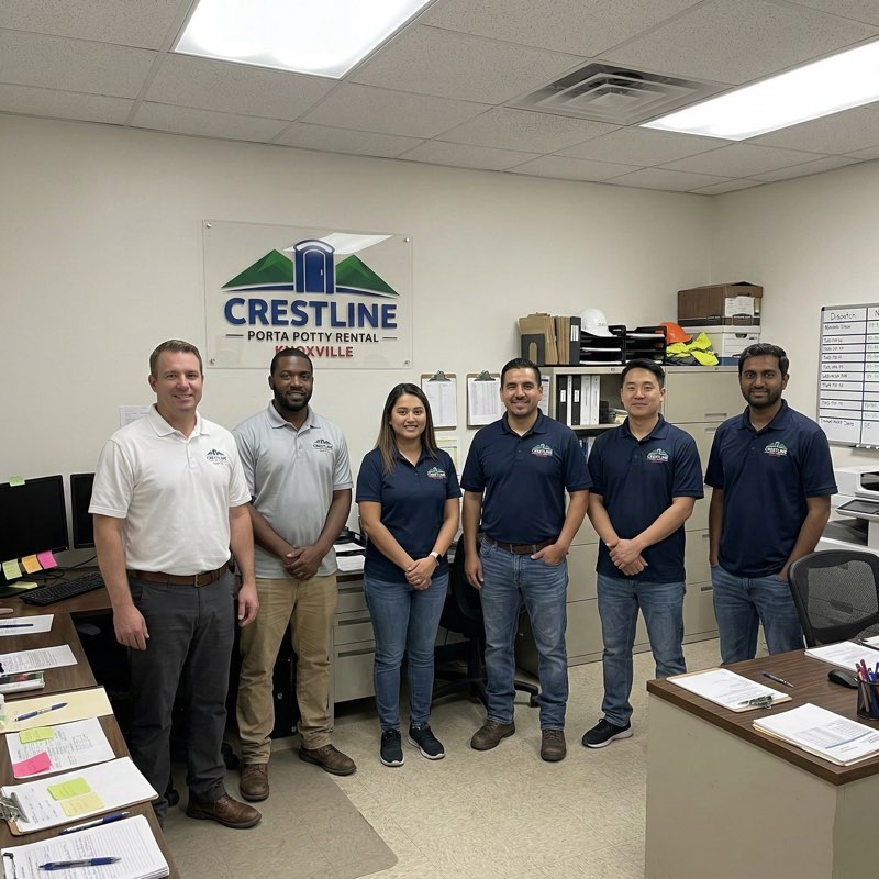 Crestline Porta Potty Rental Knoxville office team